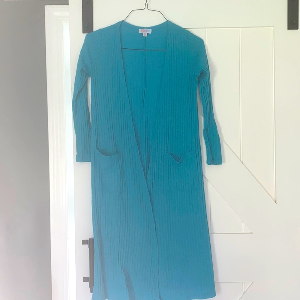 Luluaroe Sarah sweater XS (0-4) long cardigan